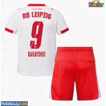 RB Leipzig Johan Bakayoko #9 Heimtrikotsatz Kinder 2025-26 Kurzarm (+ Kurze Hosen)